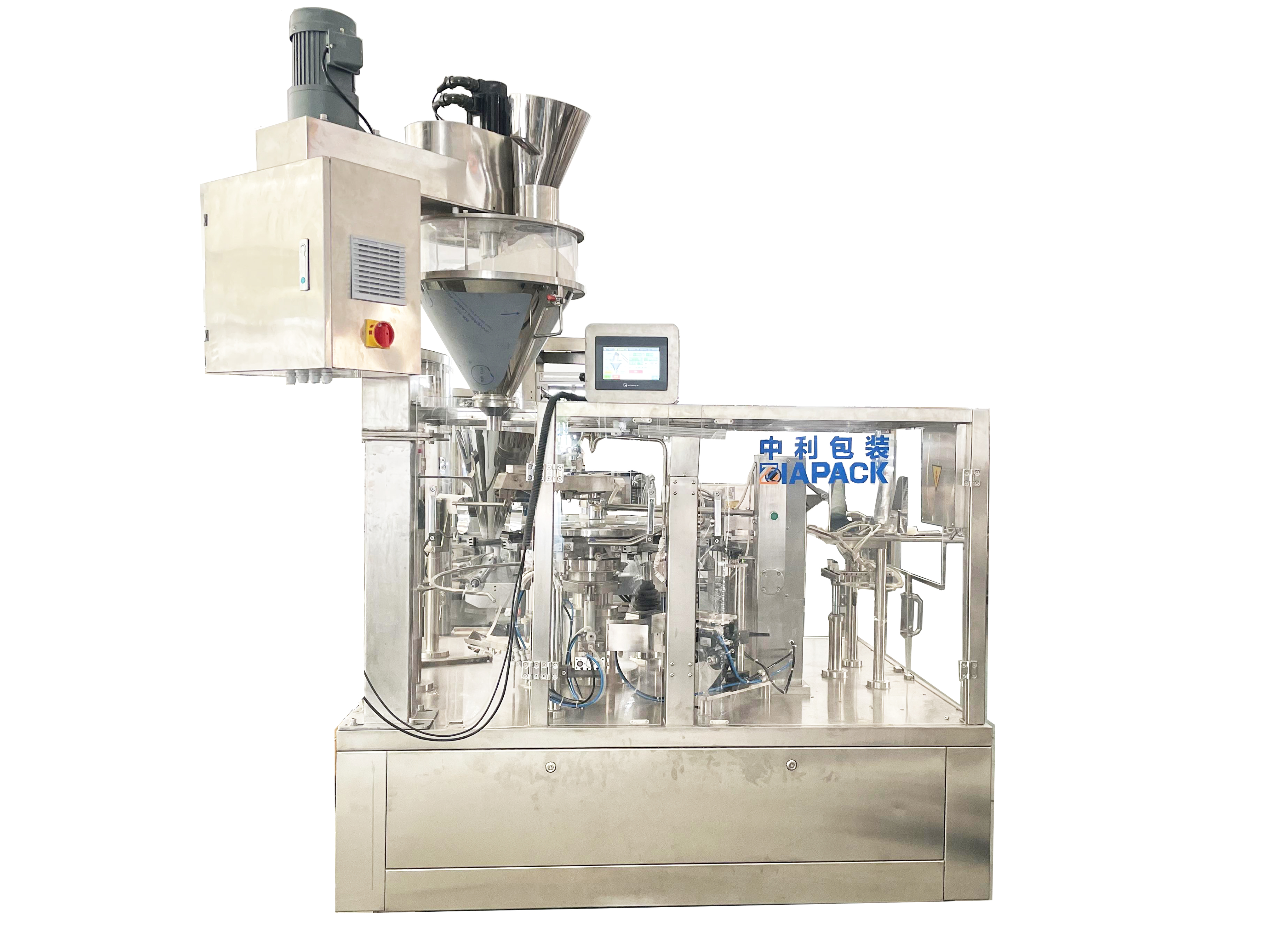 Automatic Premade Bag for Powder Filling Sealing Rotary Packaging Machine
