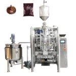 Automatic cement slurry filling packaging sealing machine